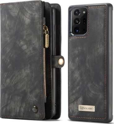 Caseme - Coque Samsung Galaxy Note 20 Ultra Détachable 2in1 Portefeuille Etui - Noir