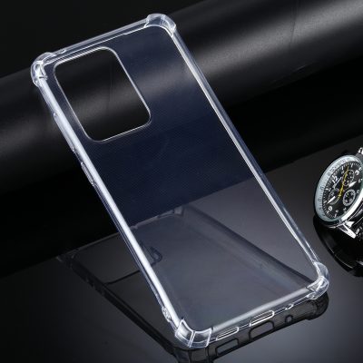 Mobigear Cushion - Coque Samsung Galaxy S20 Ultra Coque arrière en TPU Souple - Transparent