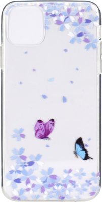 Mobigear Design - Coque Apple iPhone 12 Mini Coque arrière en TPU Souple - Papillon