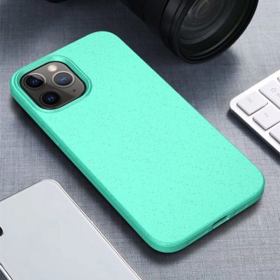 Mobigear Bio - Coque Apple iPhone 12 Pro Coque arrière en Eco-Friendly - Turquoise