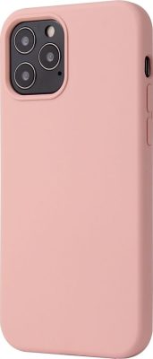 Mobigear Rubber Touch - Coque Apple iPhone 12 Pro Coque Arrière Rigide - Sakura Pink