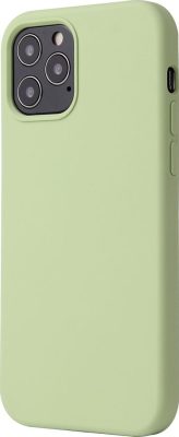 Mobigear Rubber Touch - Coque Apple iPhone 12 Pro Max Coque Arrière Rigide - Matcha Green
