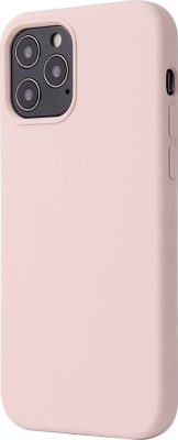 Mobigear Rubber Touch - Coque Apple iPhone 12 Pro Max Coque Arrière Rigide - Sand Pink