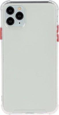 Mobigear Cushion - Coque Apple iPhone 12 Mini Coque arrière en TPU Souple - Blanc