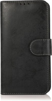 Mobigear Wallet - Coque Apple iPhone 12 Mini Détachable 2in1 Etui - Noir