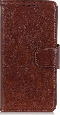 Mobigear Classy - Coque OnePlus Nord N10 5G Etui Portefeuille - Marron