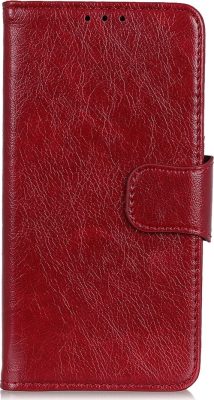 Mobigear Classy - Coque OnePlus Nord N10 5G Etui Portefeuille - Rouge
