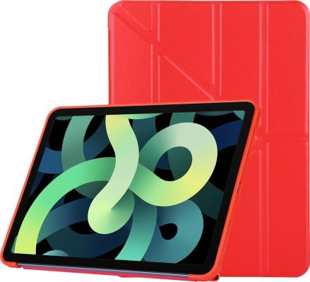 Mobigear Origami - Coque Apple iPad Air 5 (2022) Etui - Rouge