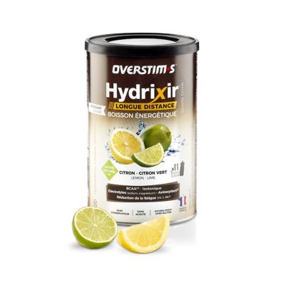 Energy Drink Overstims Hydrixir Longue Distance 600 g Citron