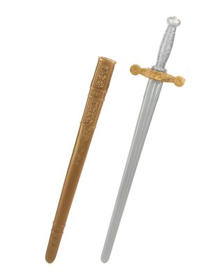 Epée chevalier médiéval en plastique