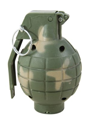 Fausse grenade sonore militaire en plastique