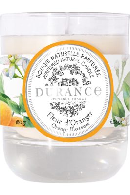 Bougie naturelle parfumée Fleur d’Oranger                                - Durance