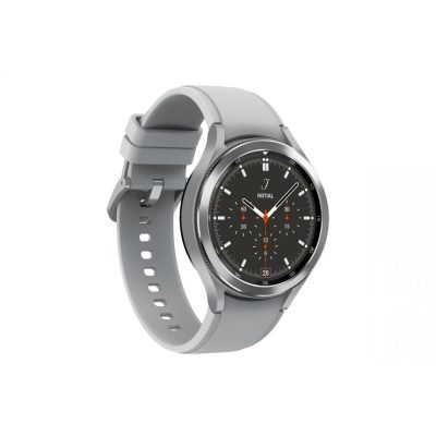Montre connectée Mixte Galaxy Watch4 Classic SM-R895FZSAXEF - Bracelet Argent