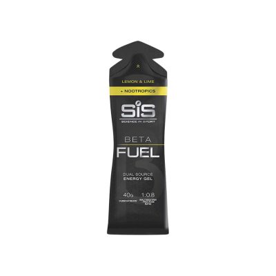 Gel SIS Beta Fuel + Nootropics Energy goût Citron et Citron vert 6-Pack