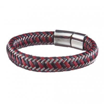 Bracelet Homme Geographical Norway  315041 - NOIR/ROUGE