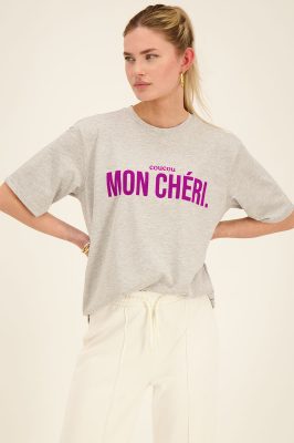T-shirt gris Mon Chéri | My Jewellery