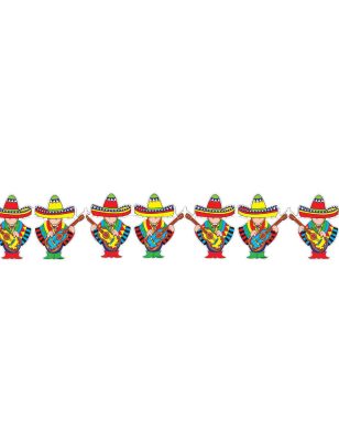 Guirlande mariachi mexique 3 mètres