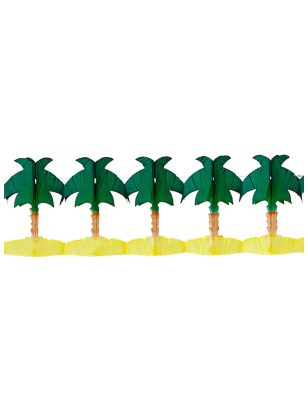 Guirlande papier palmier 4 m