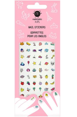 72 gommettes ongles pour enfant - Happy Nails                                - Nailmatic