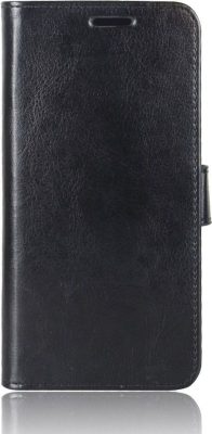 Mobigear Wallet - Coque Huawei P30 Etui Portefeuille - Noir