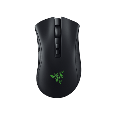 Razer DeathAdder V2 Pro Wireless Gaming Mouse with Best-in-Class Ergonomics - Focus+ 20K DPI Optical Sensor - Optical Mouse Switch - Up to 120 Hours of Battery Life