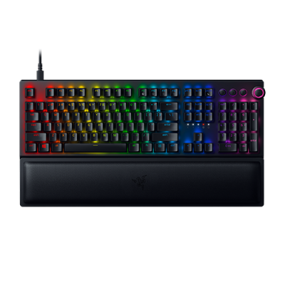 Razer BlackWidow V3 Pro Wireless Full-height Mechanical Gaming Keyboard with Razer Chroma RGB - Yellow Switch (Linear & Silent) - Nordic Layout