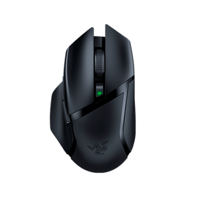 Razer Basilisk X HyperSpeed Wireless Gaming Mouse - Up to 450 Hours Battery Life - 2.4GHz and Bluetooth LE Connection - 5G 16K DPI Optical Sensor