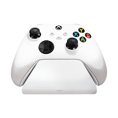 Razer Universal Quick Charging Stand for Xbox - Universal Compatibility - Magnetic Contact System - Robot White