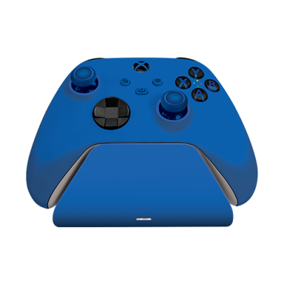 Razer Universal Quick Charging Stand for Xbox - Universal Compatibility - Magnetic Contact System - Shock Blue