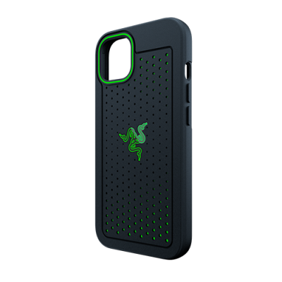 Razer Arctech Pro for iPhone 13 - Protective Smartphone Case with Thermaphene Cooling Technology - Extra Ventilation Channels - Black
