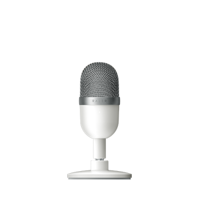 Razer Seiren Mini Ultra-compact Streaming Microphone - Ultra-Precise Supercardioid Pickup Pattern - Professional Recording Quality - Mercury
