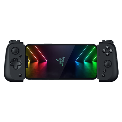 Razer Kishi V2 for iPhone - Universal Mobile Gaming Controller for iPhone - Console-Quality Mobile Gaming Controls - Universal Fit with Extendable Bridge - Stream PC and Console Games