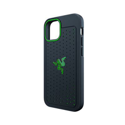 Razer Arctech Pro for iPhone 13 Mini - Protective Smartphone Case with Thermaphene Cooling Technology - Extra Ventilation Channels - Black