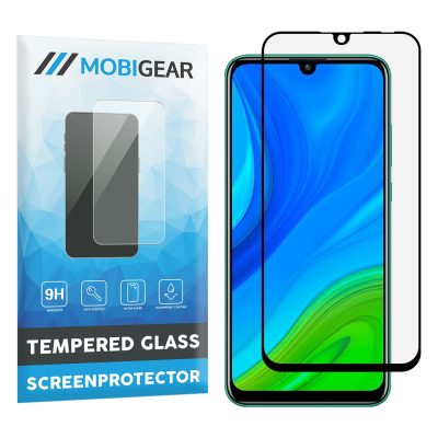 Mobigear Premium - Huawei P Smart (2020) Verre trempé Protection d'écran - Compatible Coque - Noir