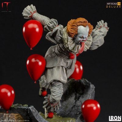 Statue Pennywise Deluxe - It! - Art Scale 1/10