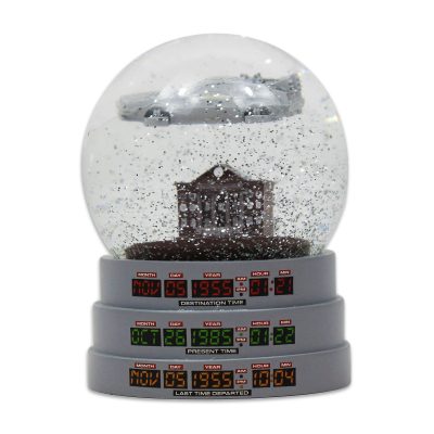 Half Moon  Bay Back to the Future: DeLorean Snow Globe