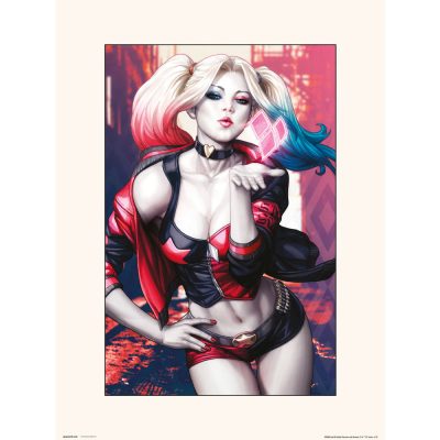 DCCOMICS DC: Harley Quinn Kiss Print