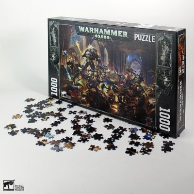 Semic Distribution Warhammer: Jigsaw Puzzle Gulliman vs Black Legion (1000 pièces)