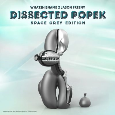 Mighty Jaxx Dissected Popek By Jason Freeny Space Grey Edition Statue