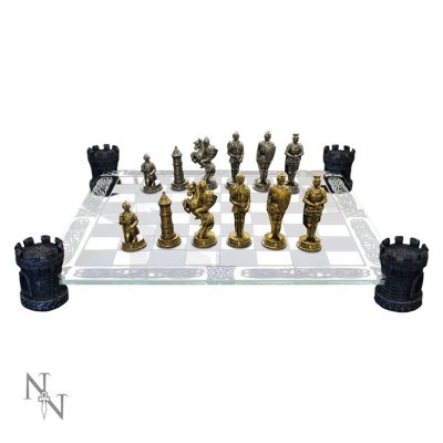 Nemesis Now Ltd Medieval Knight Chess Set 43cm