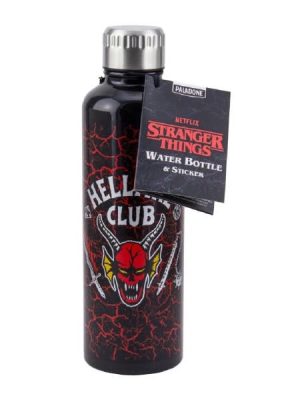 Paladone Stranger Things: Hellfire Club Metal Water Bottle