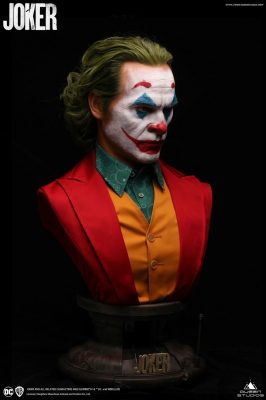 Queen Studios DC Comics: Joker Movie - Buste à l'échelle 1:1 du Joker