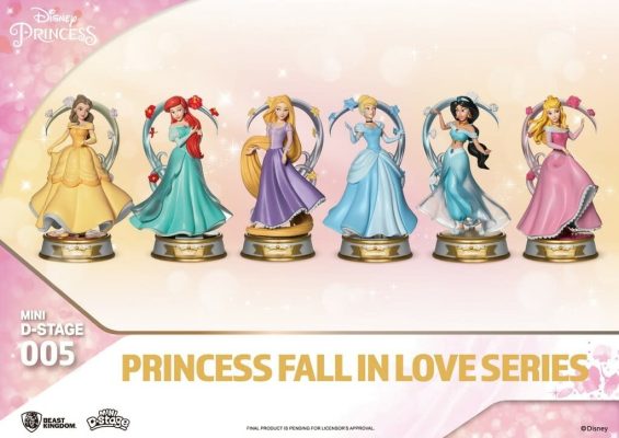 Beast Kingdom Disney: Princess Fall in Love Series Mini PVC Diorama Set