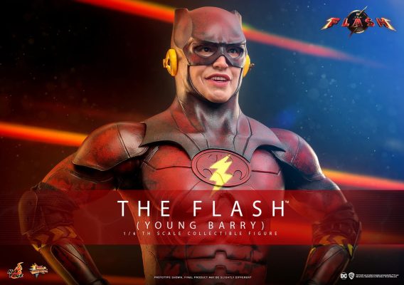 Hot toys DC Comics: The Flash Movie - The Flash Young Barry 1:6 Scale Figure