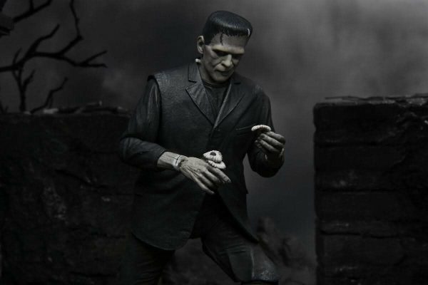 NECA Universal Monsters: Ultimate Black and White Frankenstein's Monster 7 inch Action Figure