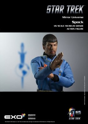 Exo-6 Star Trek: The Original Series - Mirror Universe Spock 1:6 Scale Figure