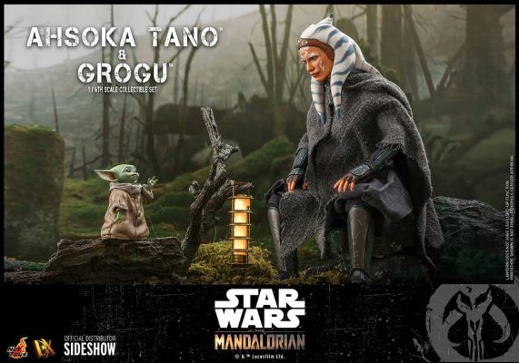 Sideshow Toys Star Wars: The Mandalorian - Ahsoka Tano and Grogu 1:6 Scale Figure Set
