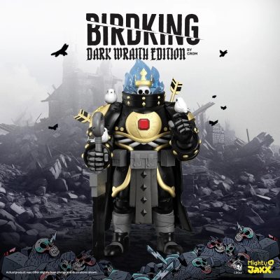 Mighty Jaxx Birdking Dark Wraith Edition By Crom Statue