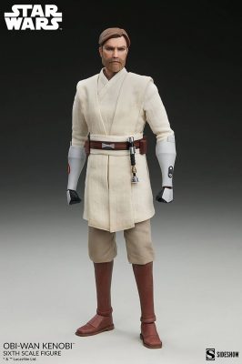 Hot toys Star Wars: The Clone Wars - Obi-Wan Kenobi 1:6 Scale Figure