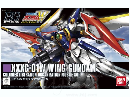 Bandai Gundam: High Grade - Wing Gundam 1:144 Scale Model Kit